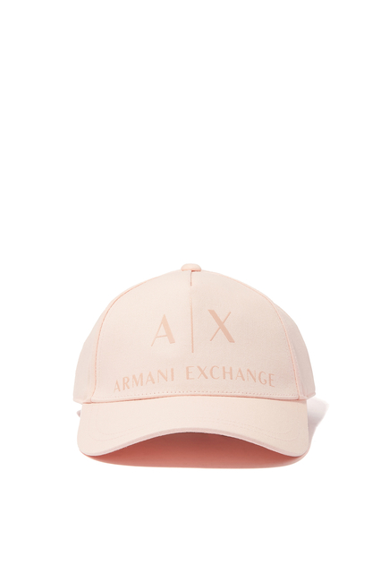 قبعة بيسبول غابردين بشعار الماركة AX
